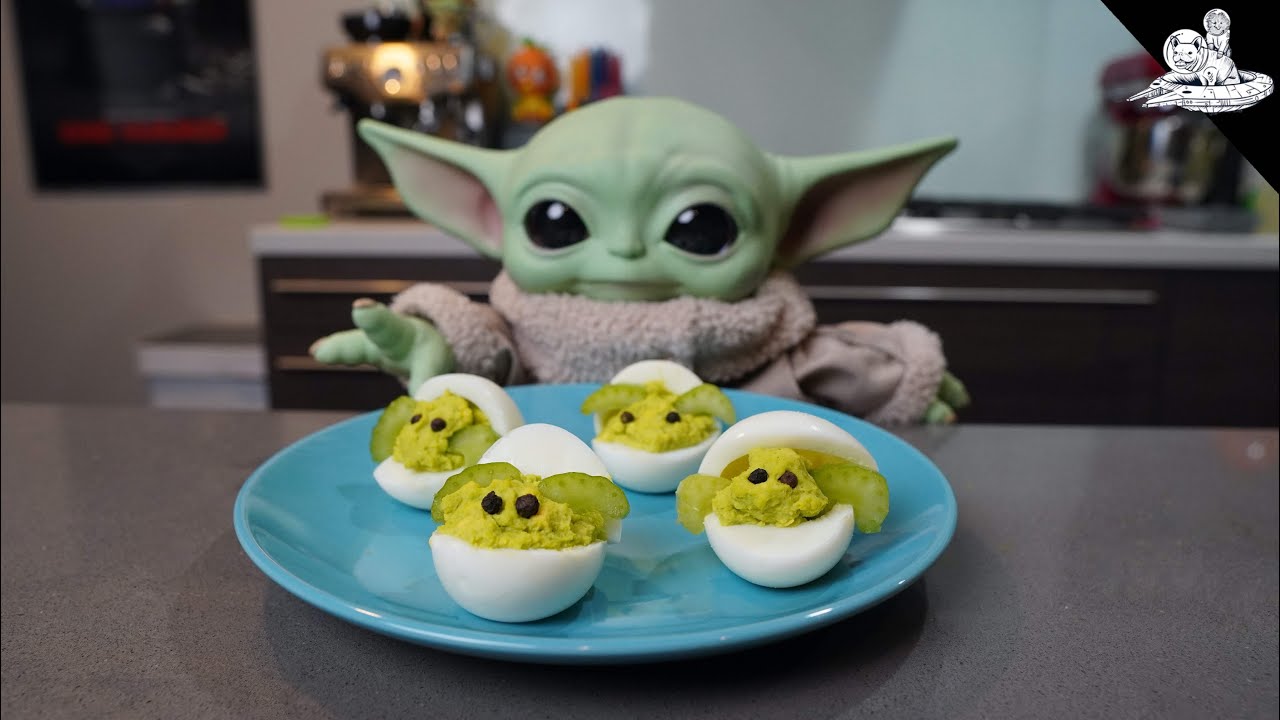We Made Baby Yoda Deviled Eggs!