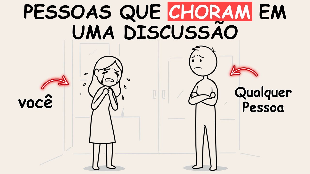 Psicologia de Pessoas Que Não Conseguem Discutir Sem Chorar