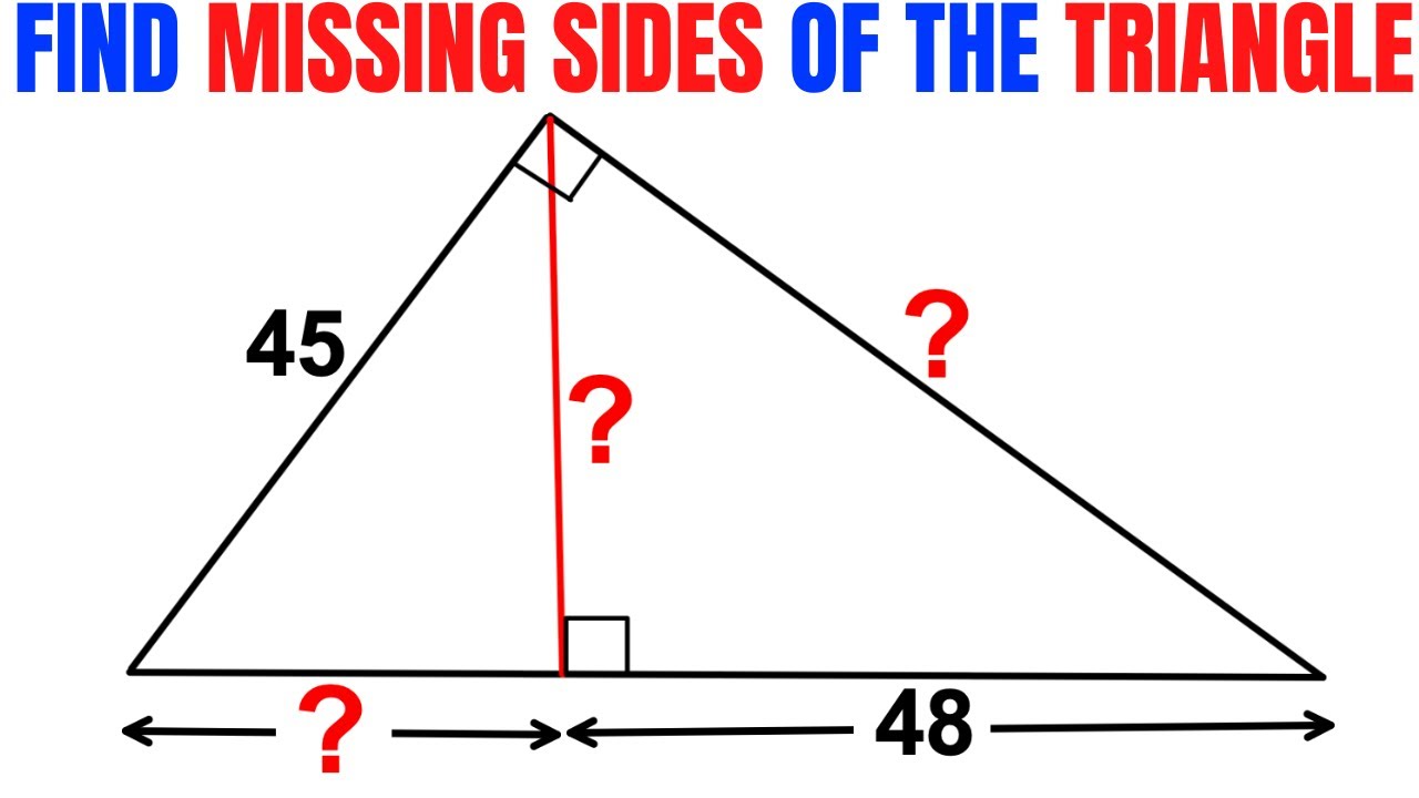 Improve Your Critical Thinking | in-depth solution | Find unknown side lengths | Skills explained