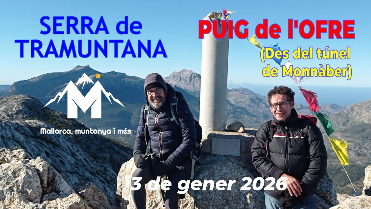 PUIG de L' OFRE (Des del túnel de Monnàber)