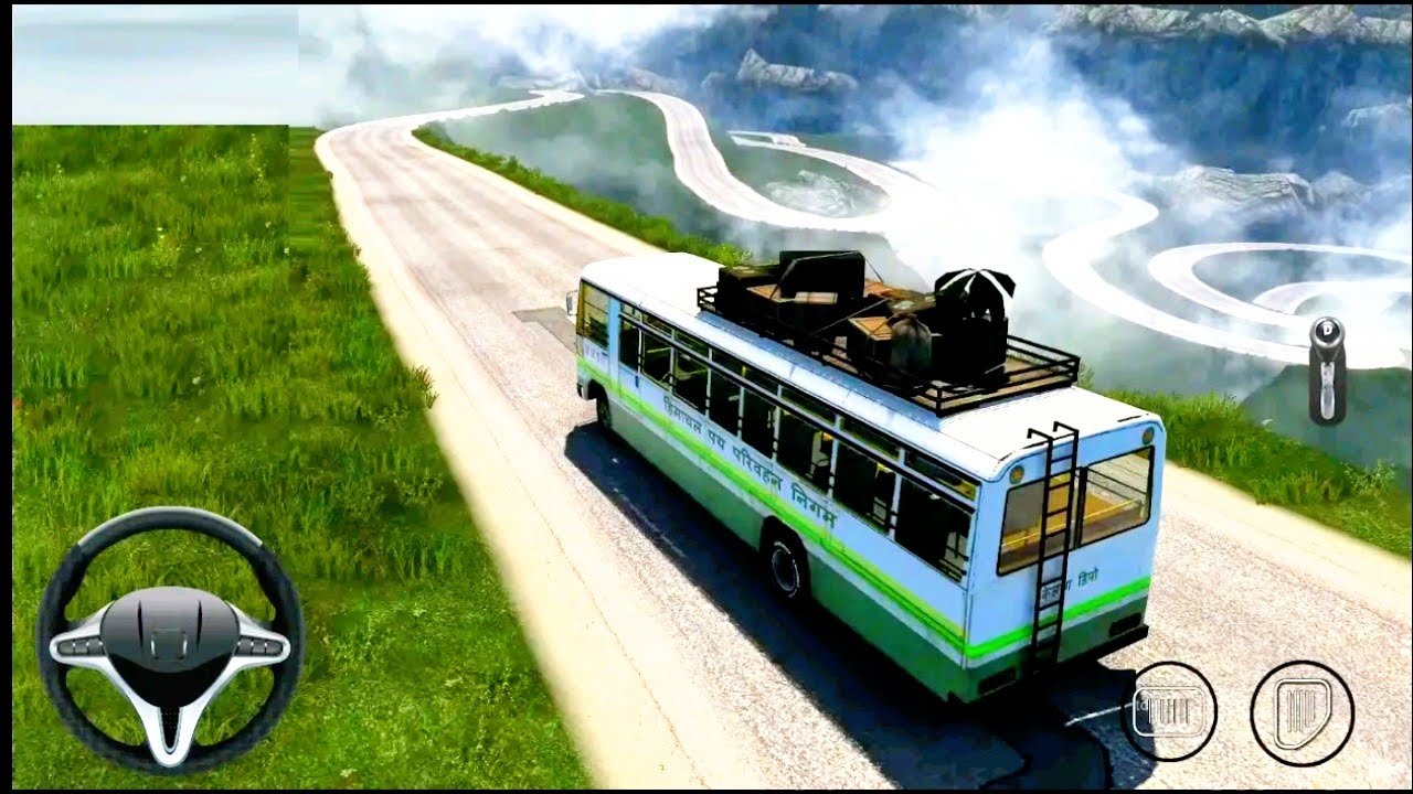 Bus daiving 😍 bus game 🚌 bus reching 😍