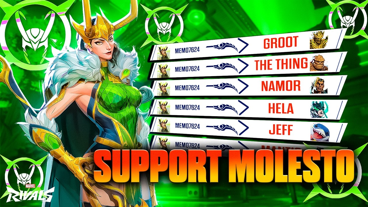 Loki: el arma secreta en partidas ranked | Marvel Rivals Loki Gameplay