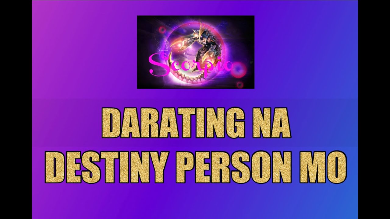 SCORPIO💖 PARATING SA NOVEMBER🎴 ANG DESTINY PERSON MO💋 TAGALOG  READING🔮🙏