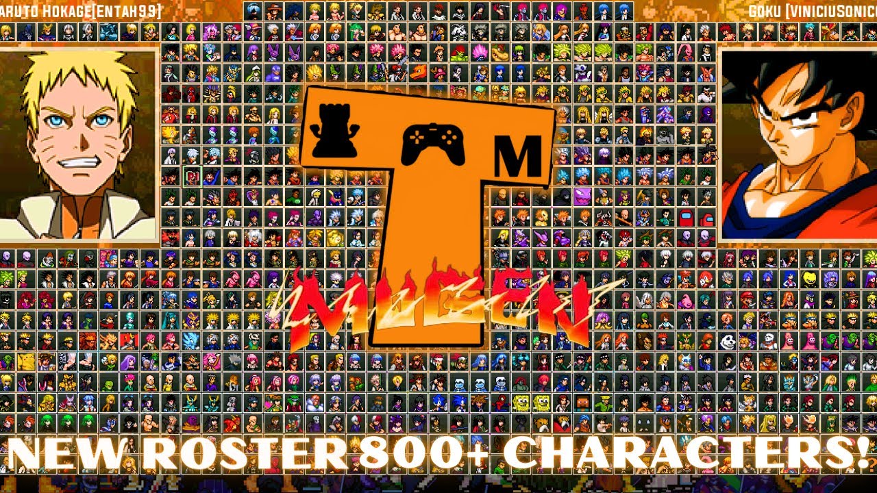 This Is The BEST Mugen Roster In 2023! - 800+ Characters - 60+ Stages (Tower Games Mugen)