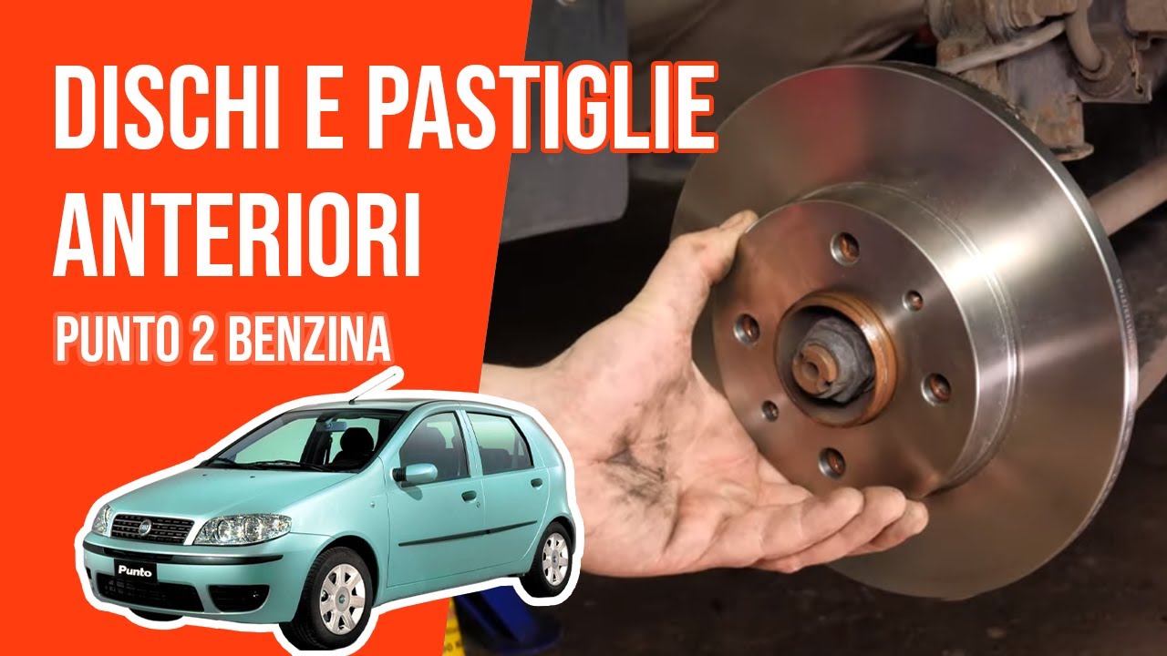 Cambio dischi e pastiglie anteriori PUNTO 2 1.2 🚗