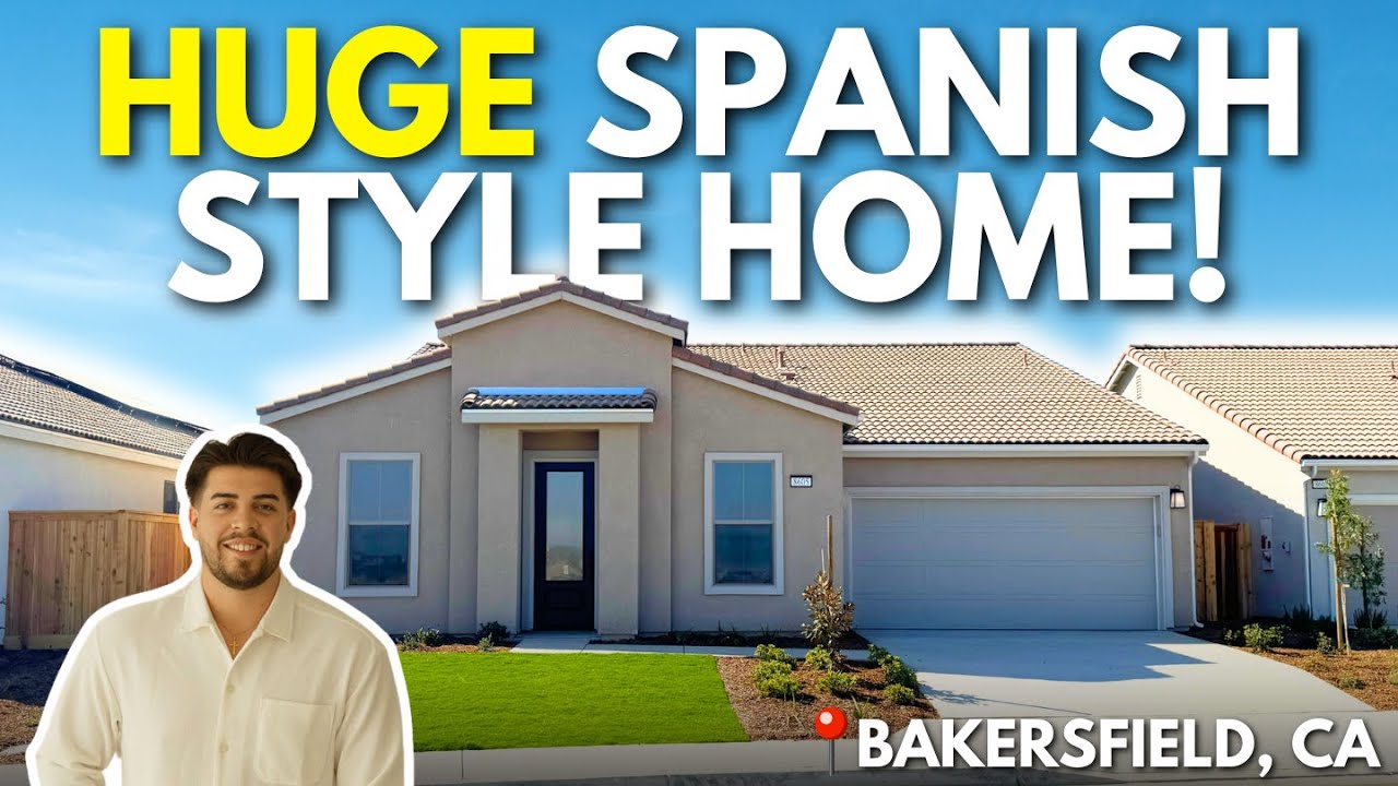 SPANISH STYLE NEW CONSTRUCTION HOME IN BAKERSFIELD, CA!! | $470,000