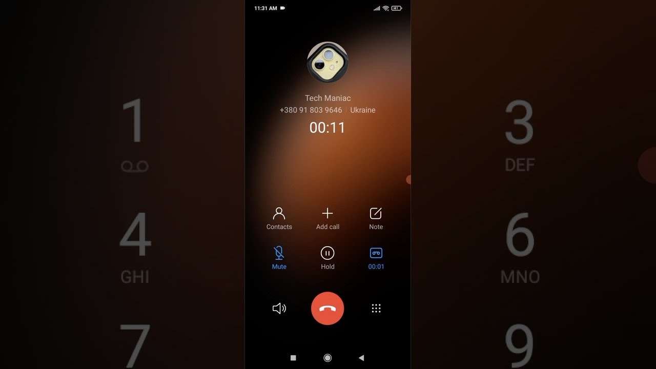 Xiaomi Redmi MIUI 12 Mi Dialer App Incoming & Outgoing Calls Android 10