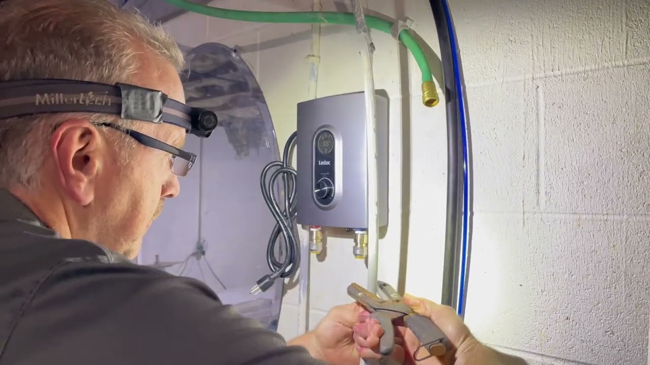 Mini Tankless Under Sink Instant Hot Water Heater - Start to finish assembly!