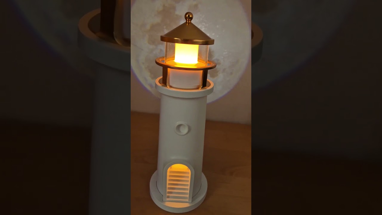 Lampka led w kształcie latarni morskiej #gadżet #gadget #ledlights