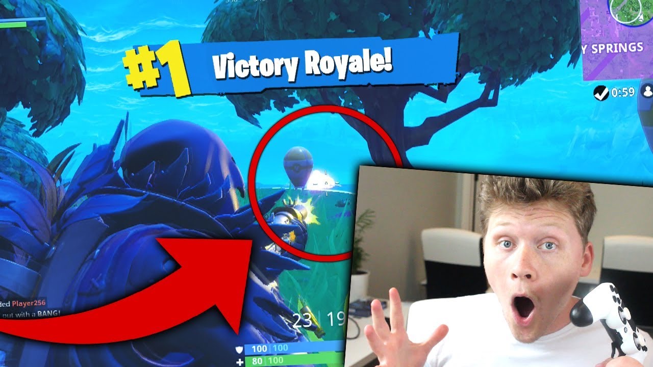 THE LUCKIEST FORTNITE BLITZ WIN OF ALL TIME!?