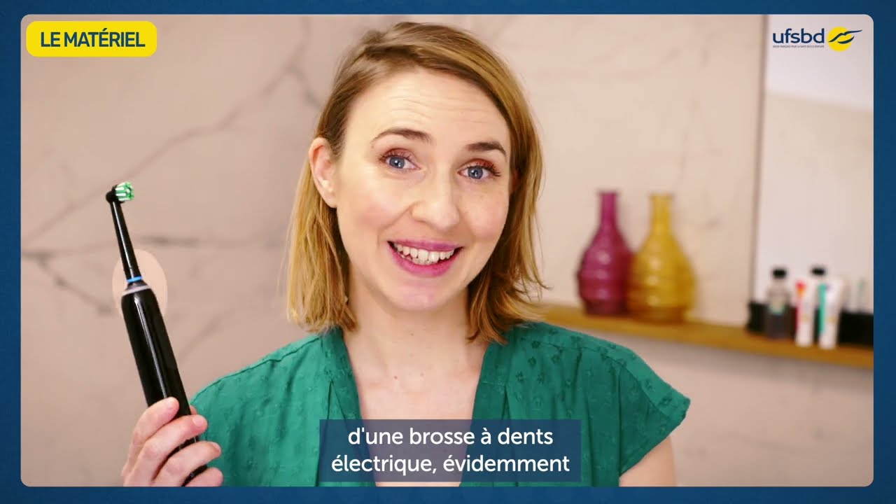 UFSBD Tuto &laquo; Brosse &agrave; dents &eacute;lectrique, passez aux travaux pratiques &raquo;