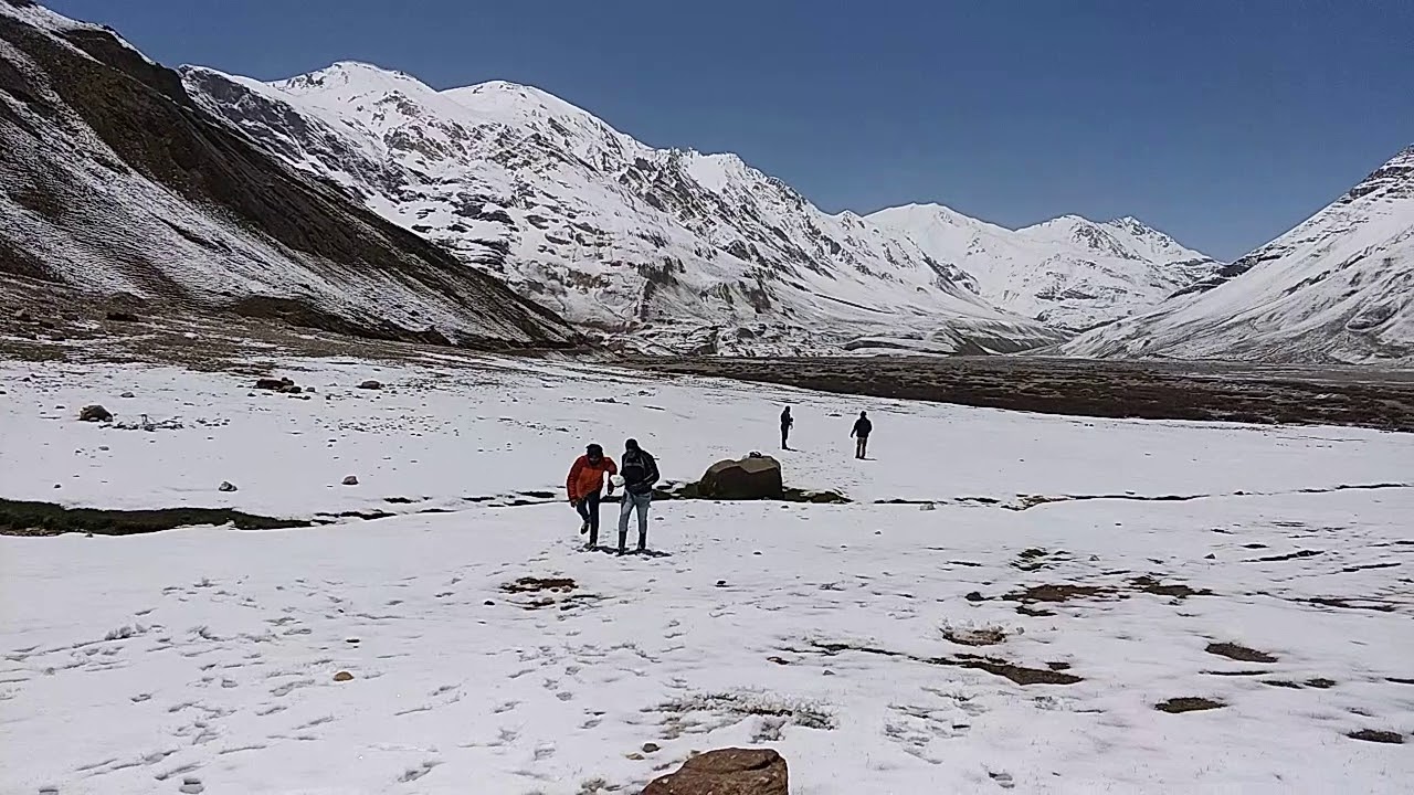 Slow Motion Lossar Kunzum Spiti Valley June 2019