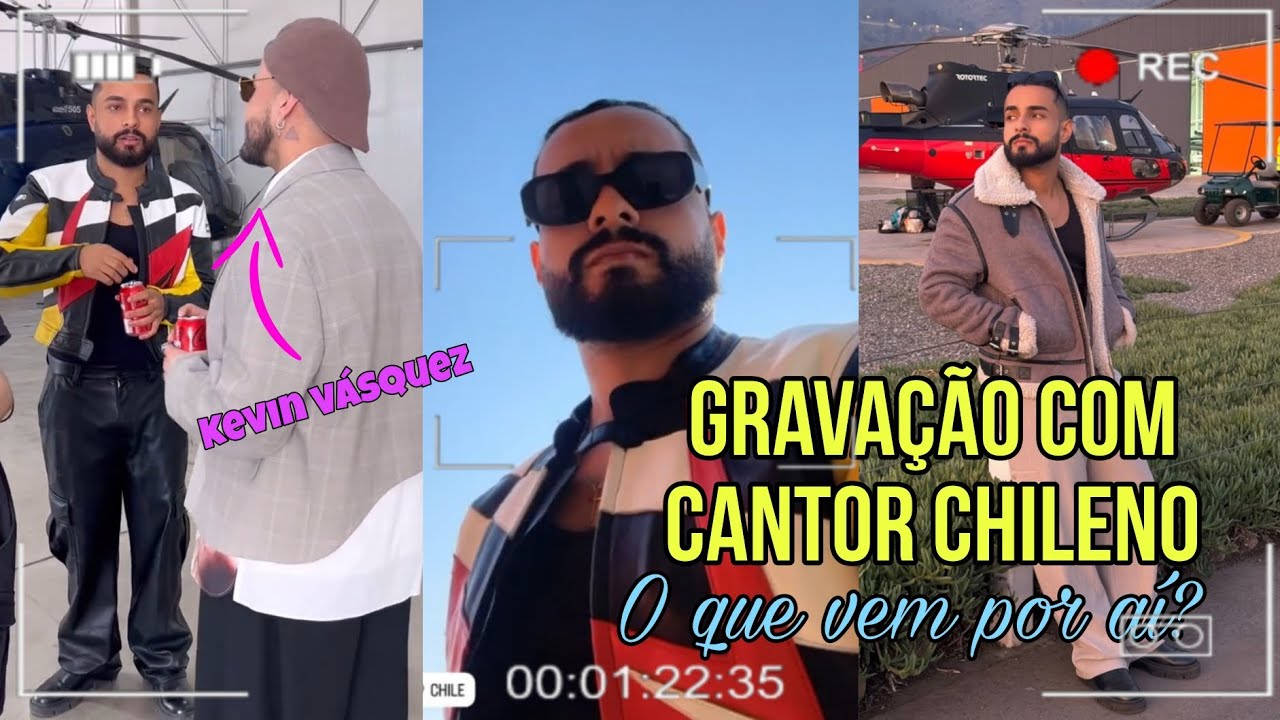 Gabriel Henrique - Novo projeto no Chile com cantor Kevin Vásquez - Viagem ao Chile - Parte #1
