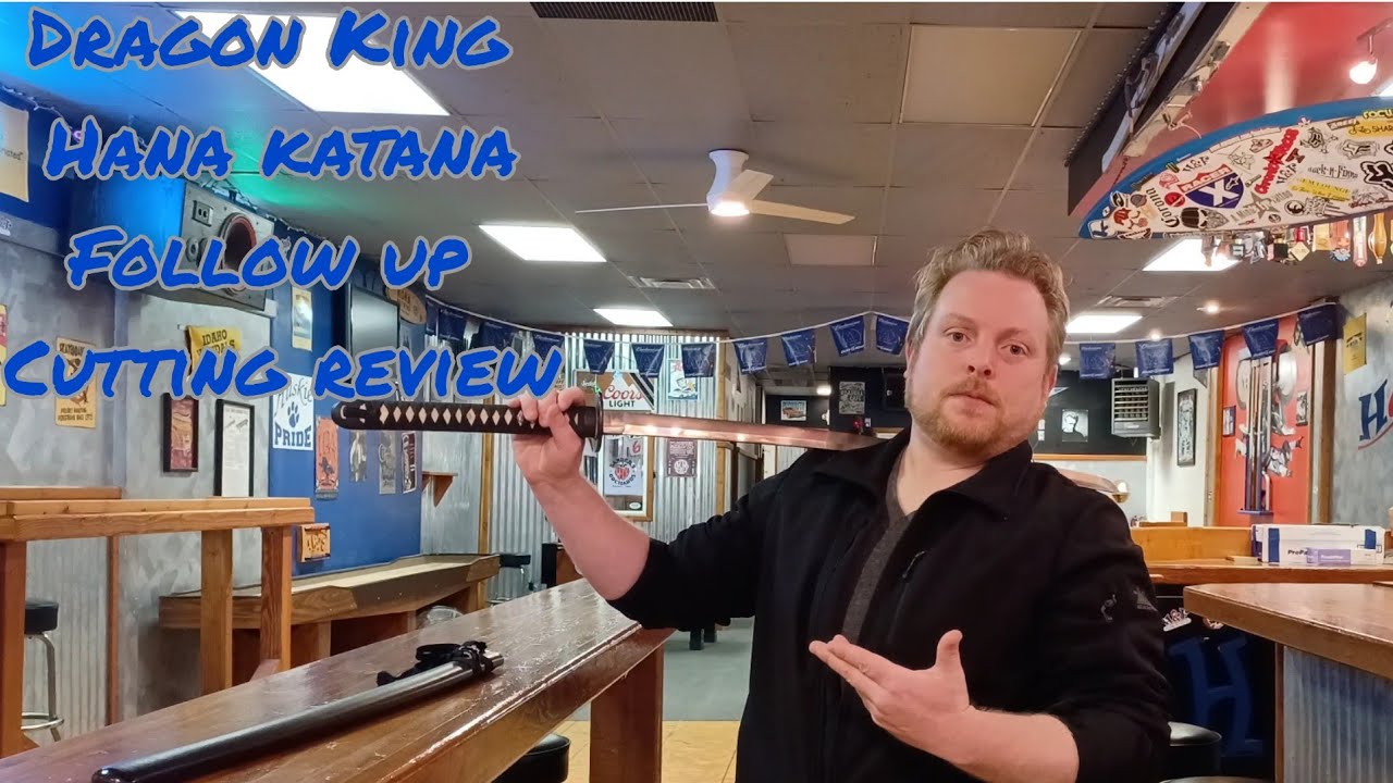 Dragon King Hana Katana Follow Up Cutting Review
