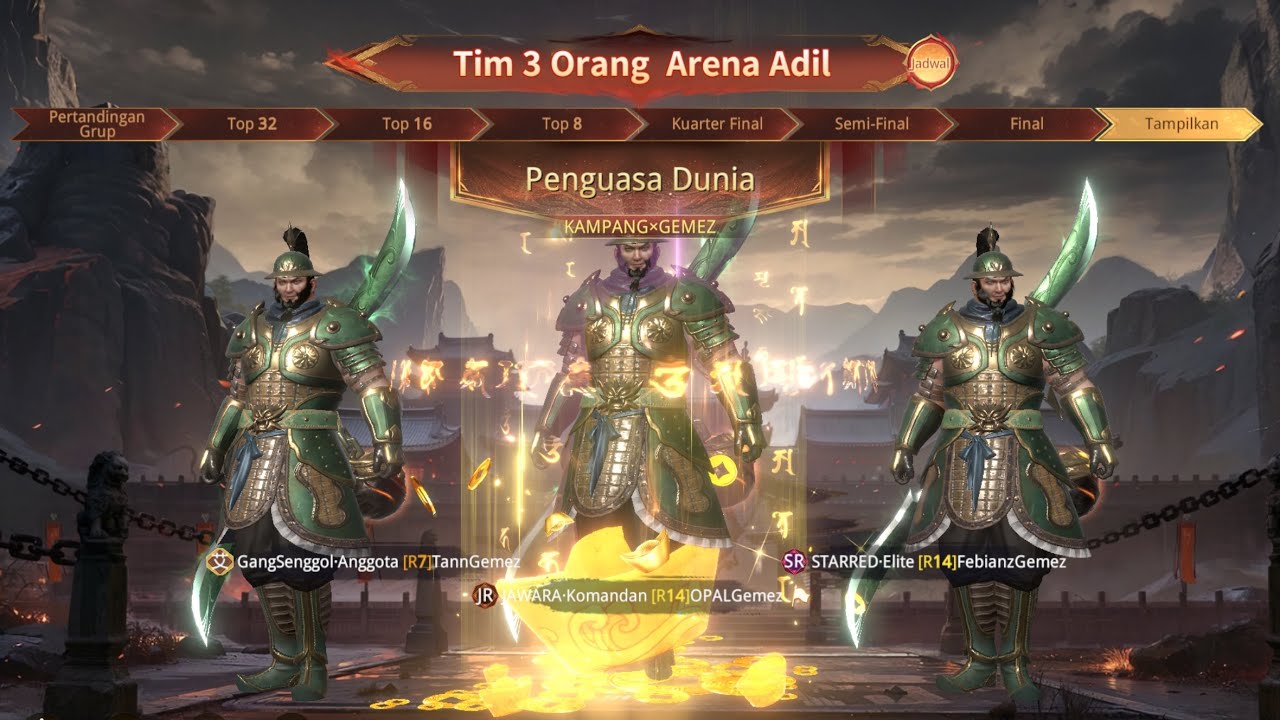 FINAL APEX SHOWDOWN 3VS3( CHAMPIONS MY TEAM🔥) || Musim ke 12 