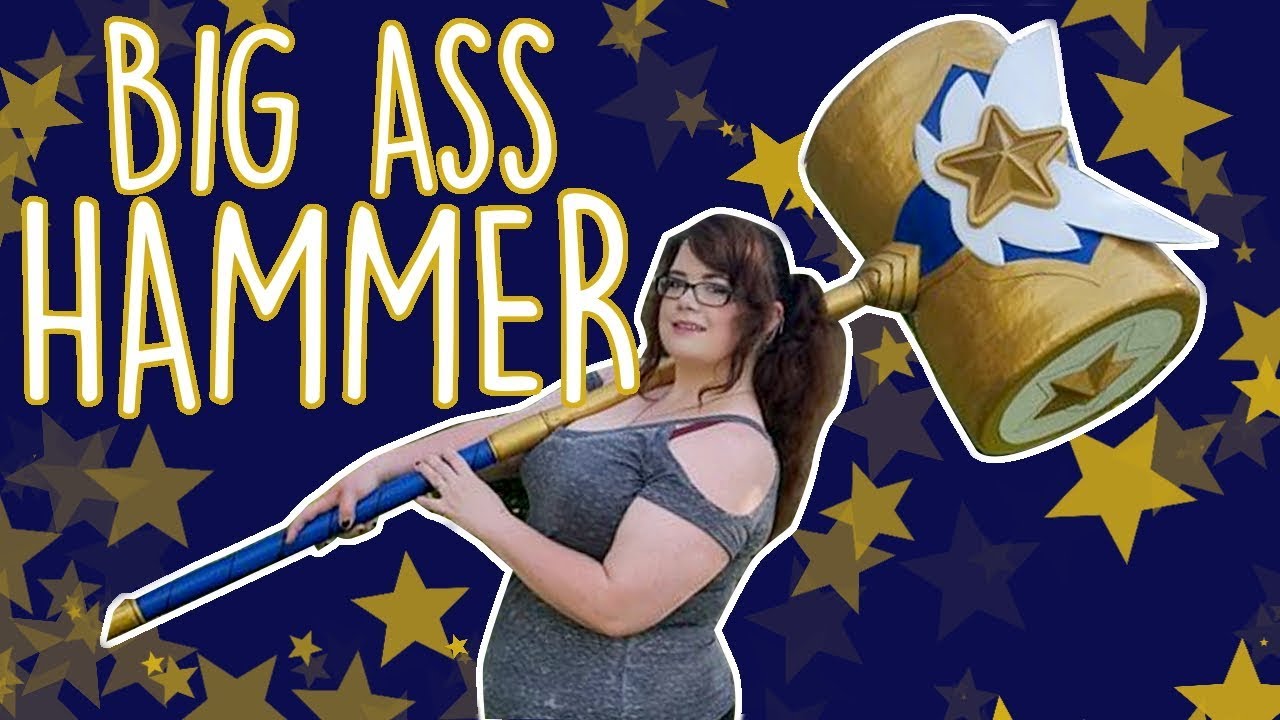 How to Make a Giant Cosplay Hammer | Star Guardian Poppy