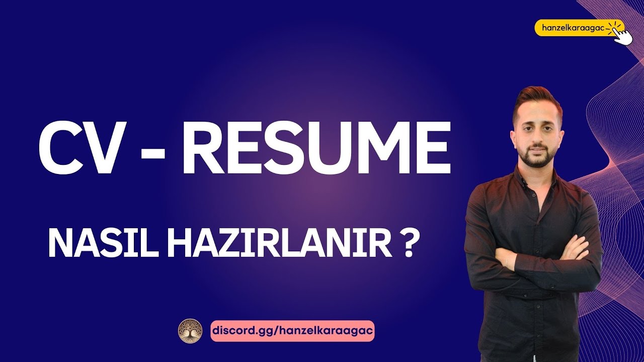 CV-Resume Nasıl Hazırlanır?