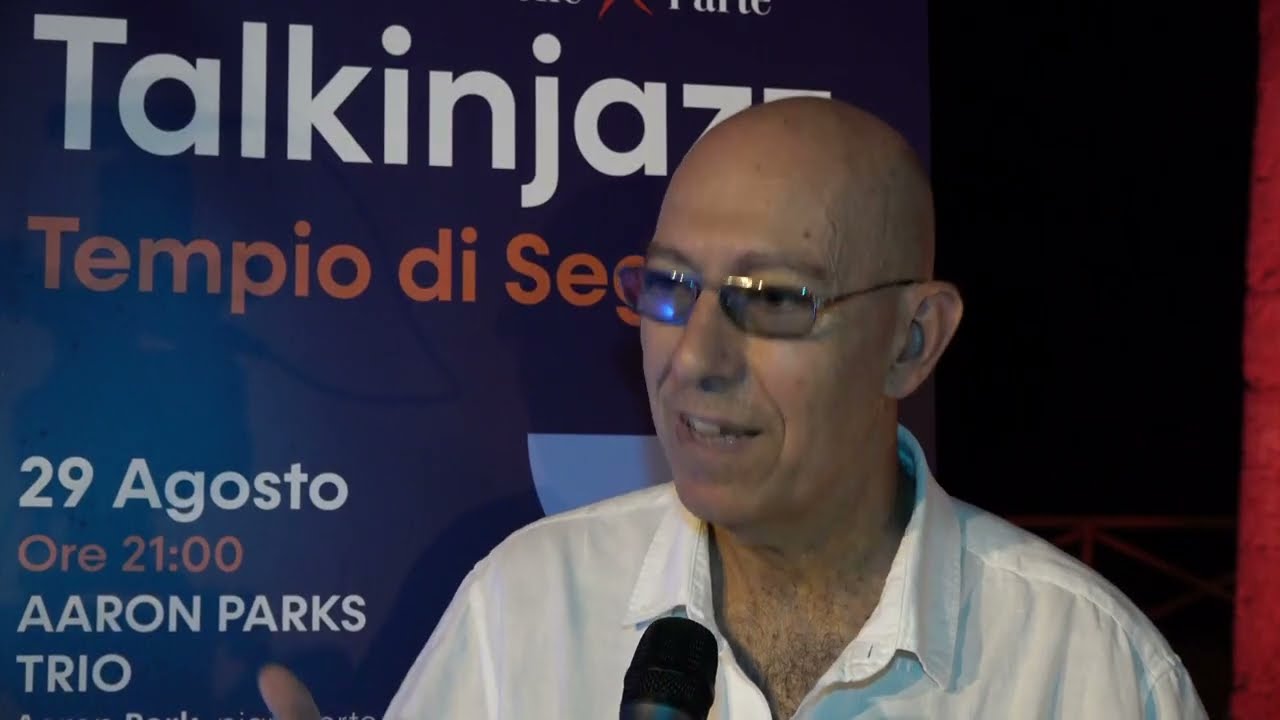 Intervista Fabio Zeppetella, seconda serata talkinjazz 2024 al tempio di segesta