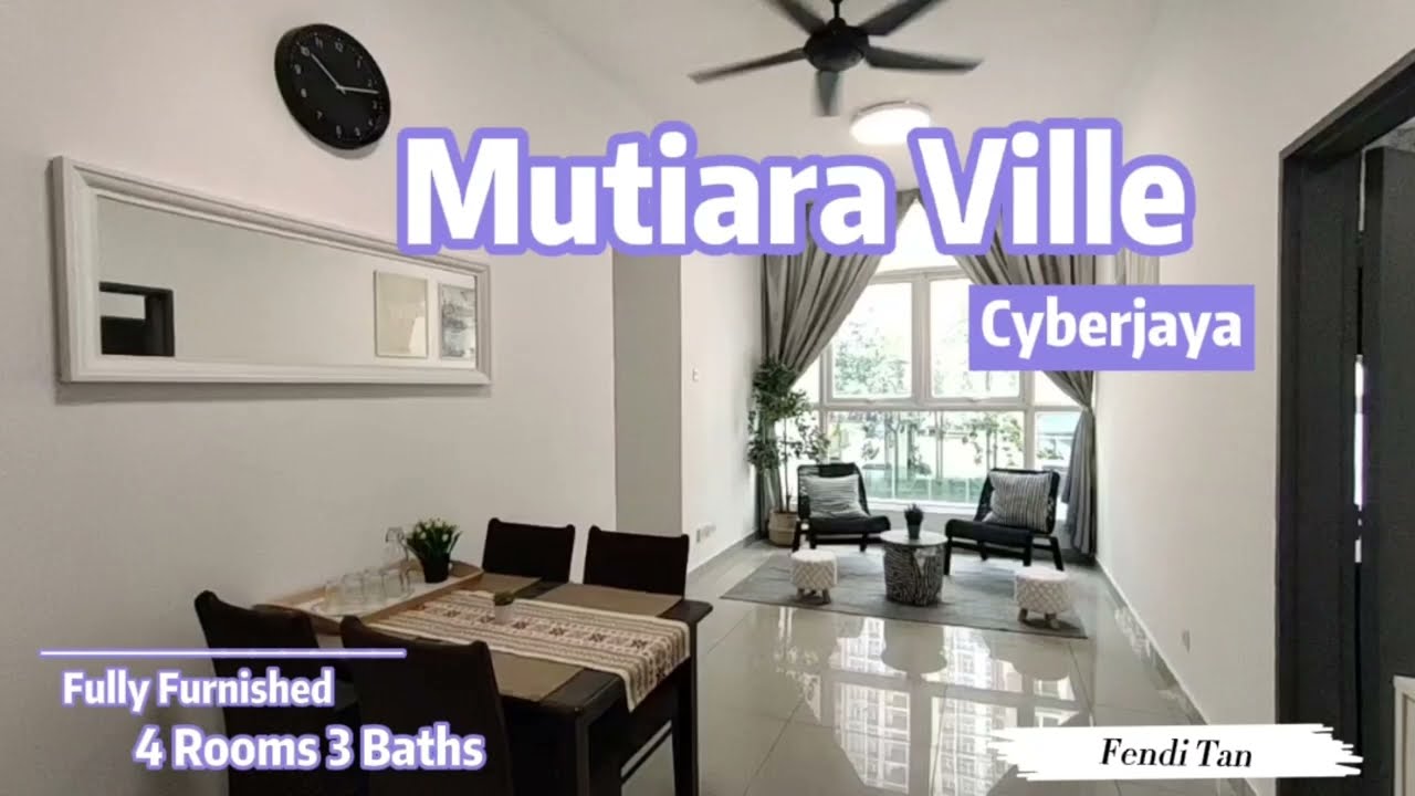 4R3B Condo at Mutiara Ville, Cyberjaya for RENT