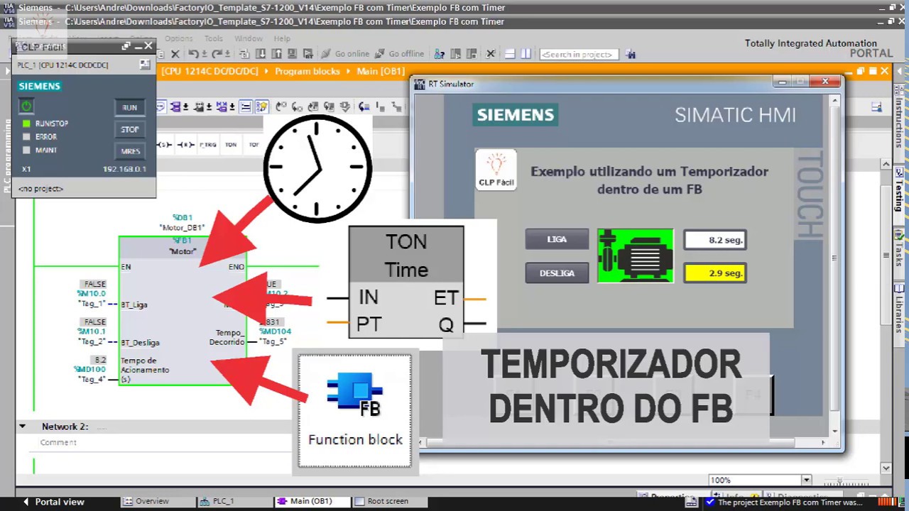 Como Utilizar um Temporizador dentro de uma FB