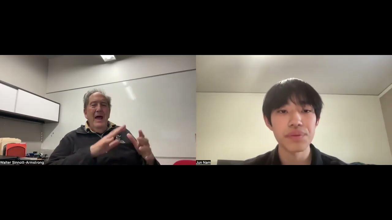 Ethics of AI: Walter Sinnott-Armstrong