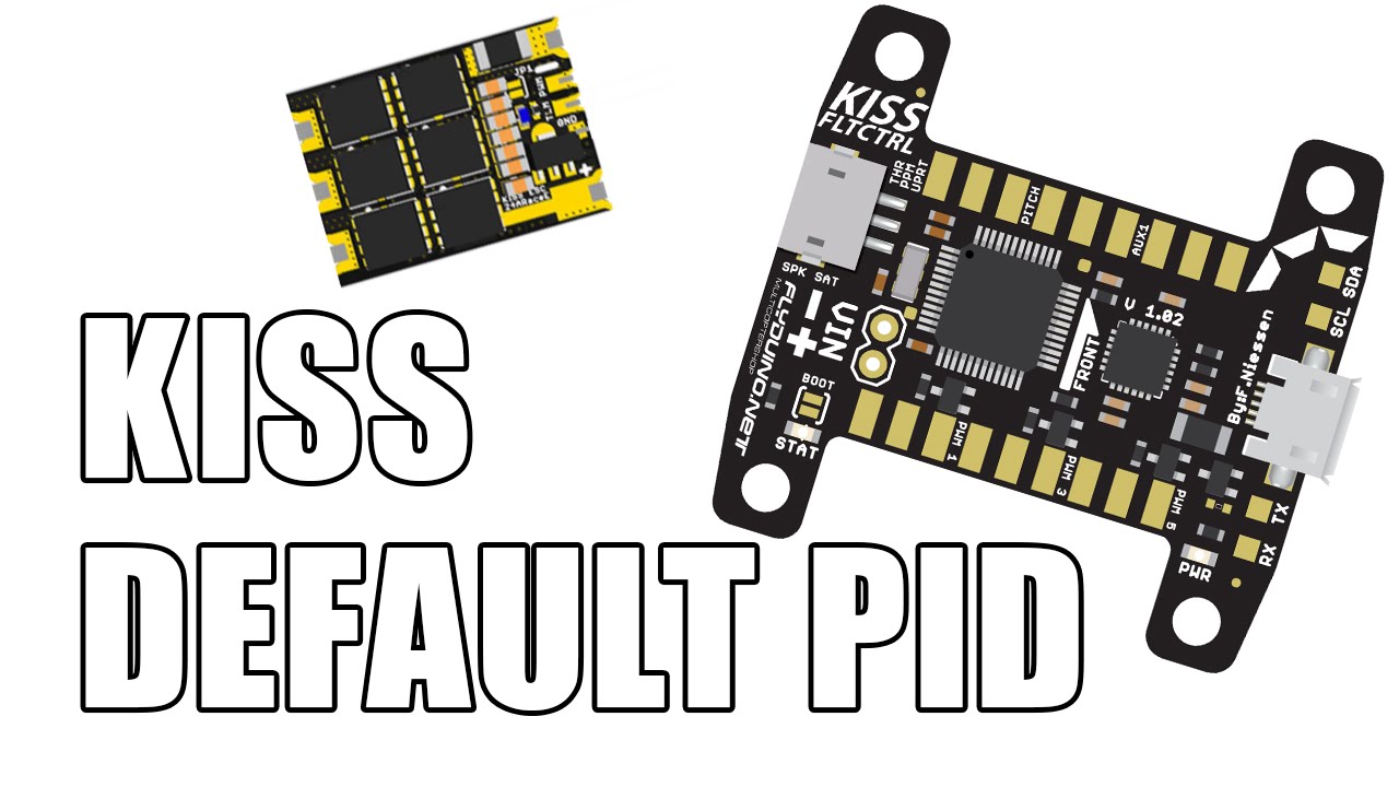 First flight with Kiss FC and Kiss ESC - Default PID!