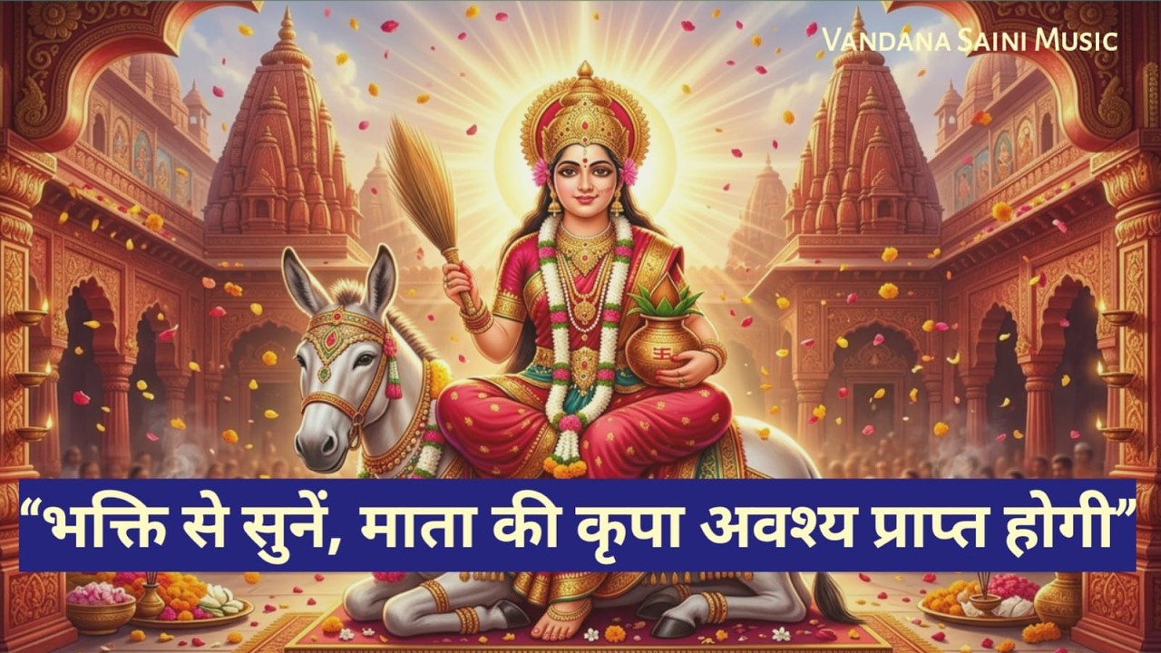 शीतला माता चालीसा | Sheetla Mata Chalisa | Powerful Mata Bhajan | Vandana Saini Music