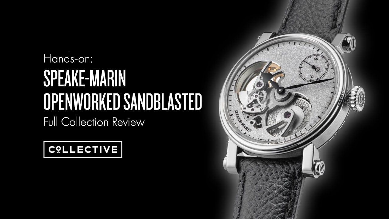 Hands-on: Speake-Marin Openworked Sandblasted Watch Review – Titanium & Red Gold – 38mm & 42mm