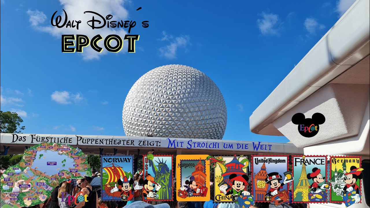Mit Strolchi um die Welt - Disney`s Epcot Florida