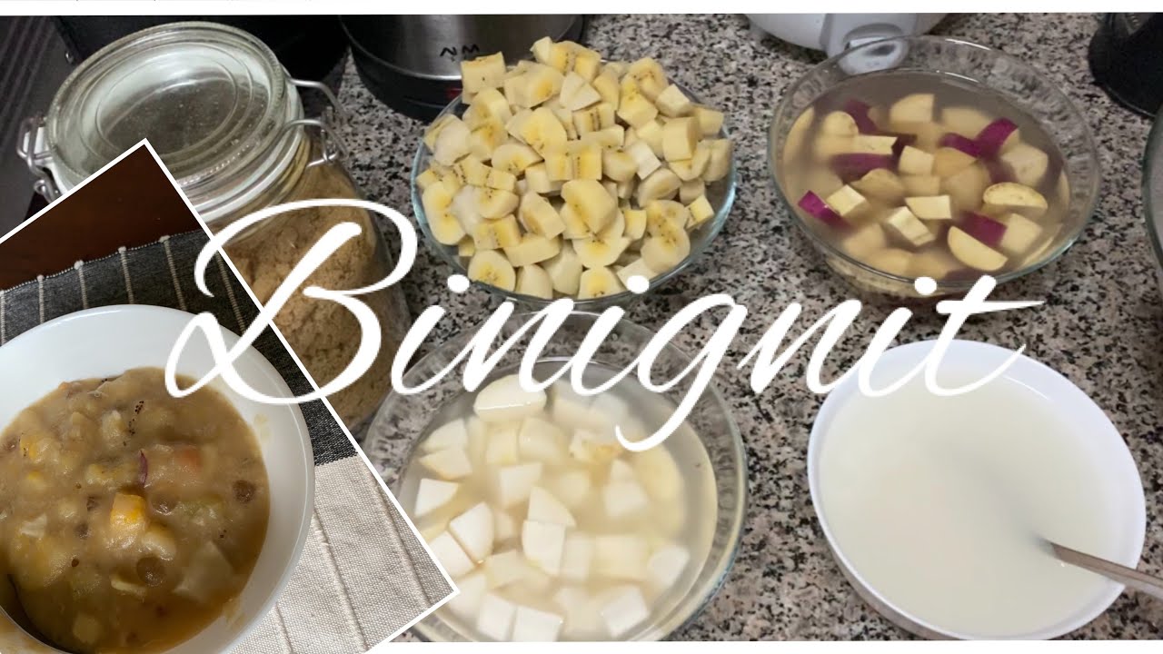 A Good Friday Tradition || First Time to cook Binignit || IMDEXSTARYU