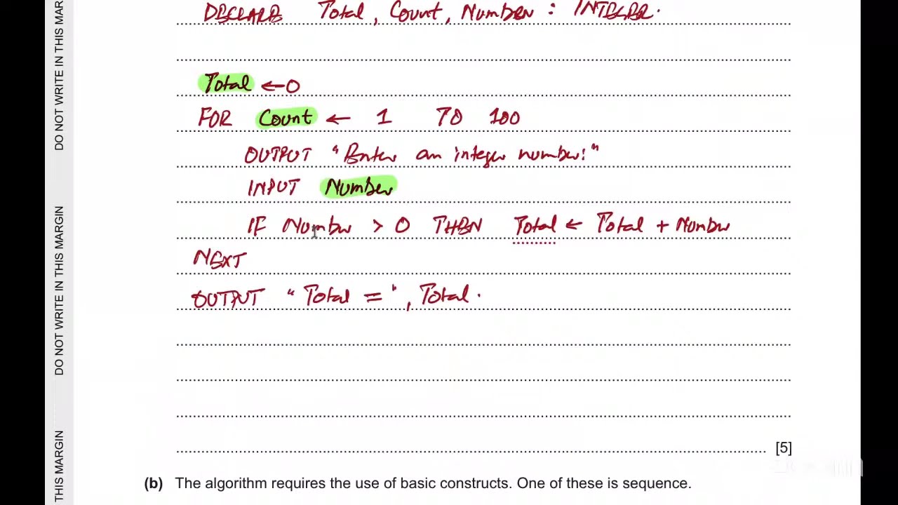 9618/w24/qp/23/21 | Past Paper Live Session | By ZAK