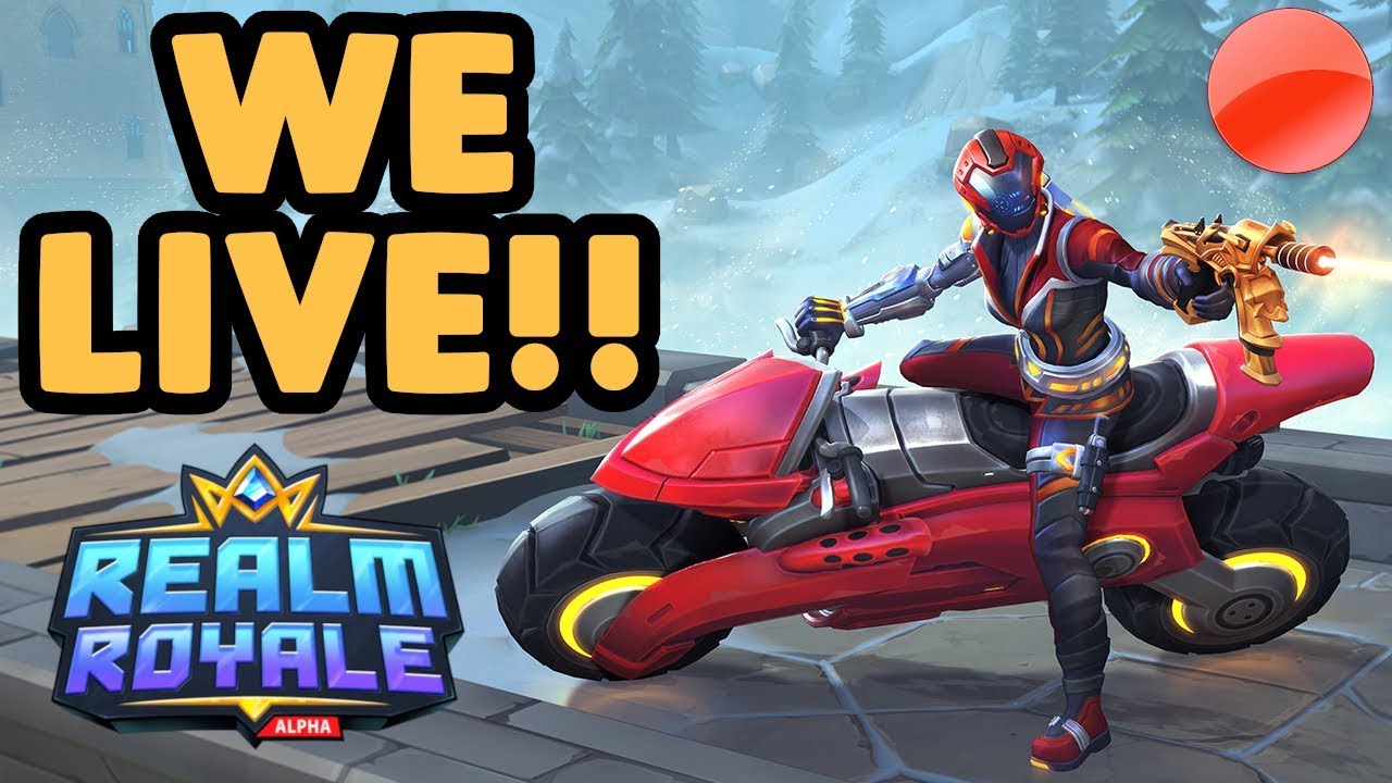REALM ROYALE // LIVE STREAM // I PLAY WITH SUBSCRIBERS // CHICK FIL A