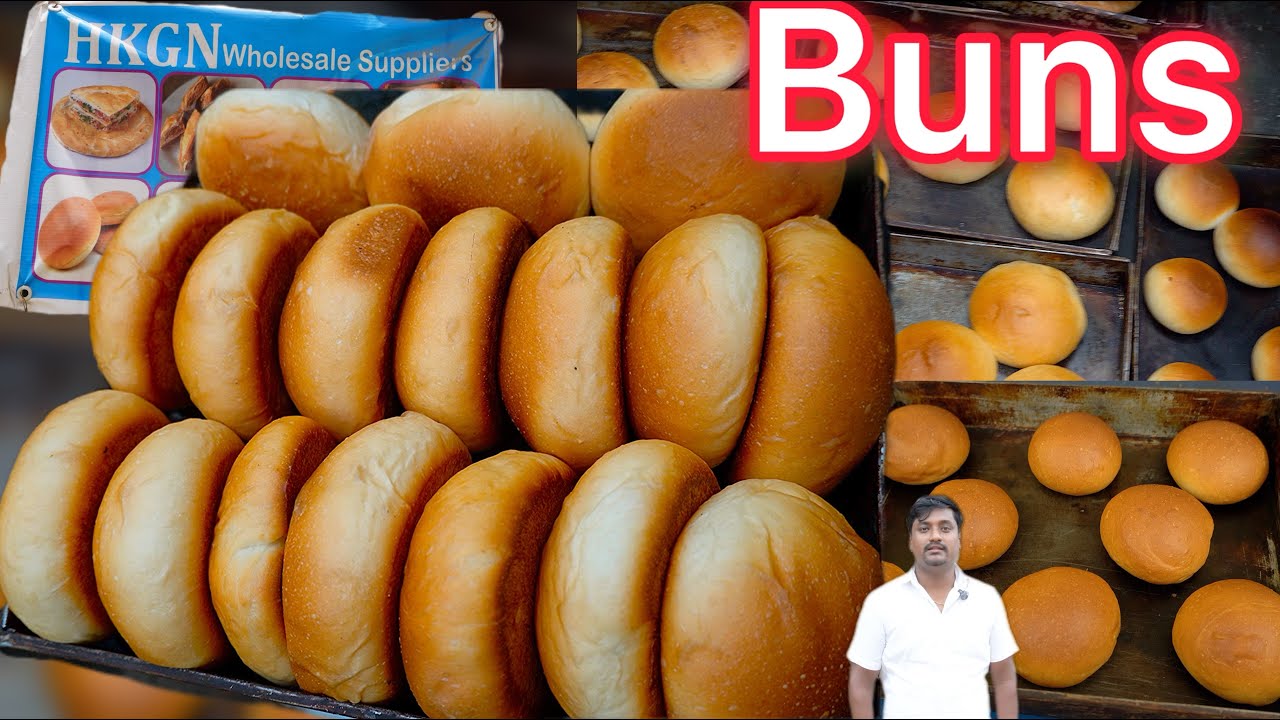 BAKERY STYLE BUNS | 100 % PERFECT PROCESS OF BUNS RECIPE | #buns #bakerybun #milkbun #muralijothe