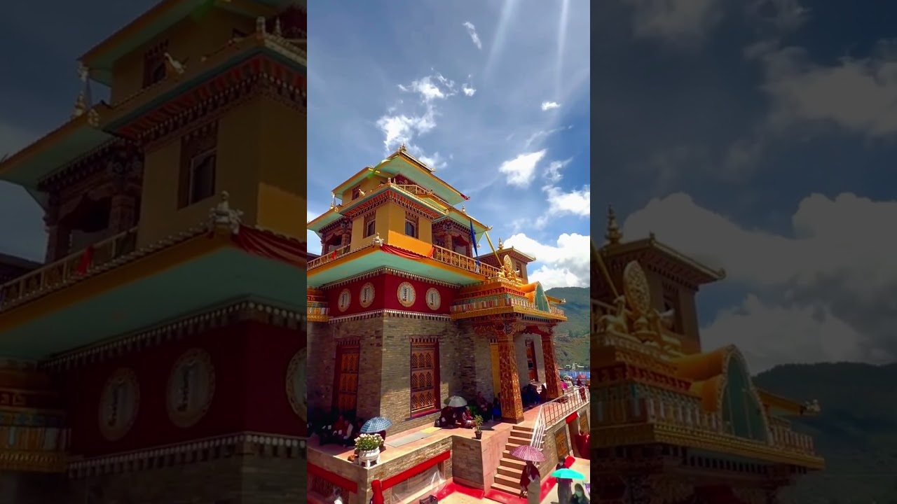 Rainbow#Bhutan #nature#beautiful#buddhist#buddhism#paro#rinchenterzo#