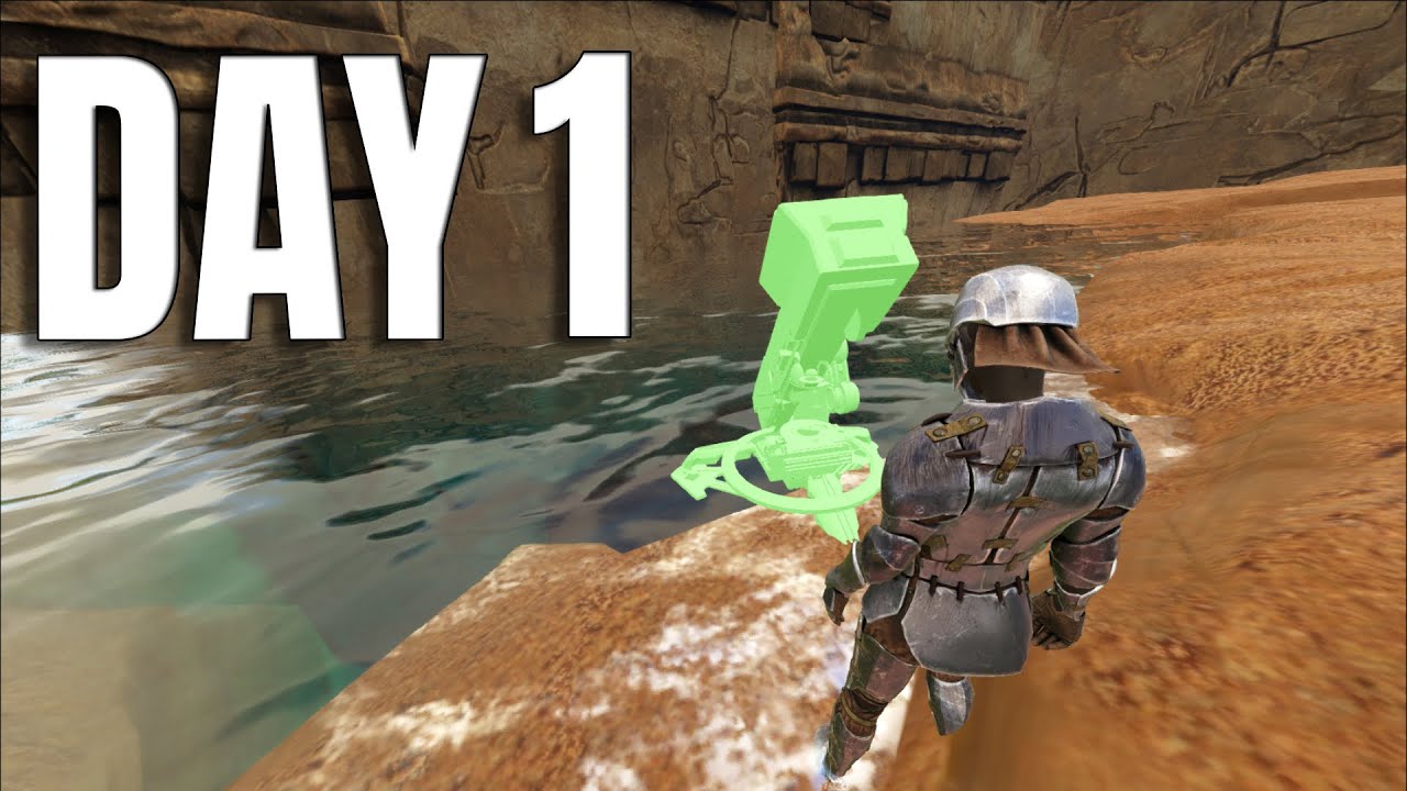 День 1. ПОЛУЧЕНИЕ АЛЬФА-ПОЗИЦИИ В RAGNAROK | INX 4-Man | ARK: Survival Evolved