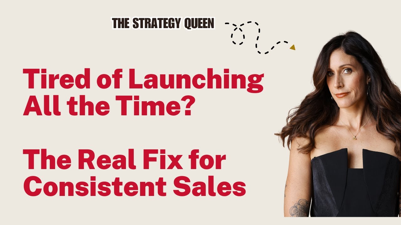 Tired of Launching All the Time? How to Create Consistent Sales with Sales Funnels