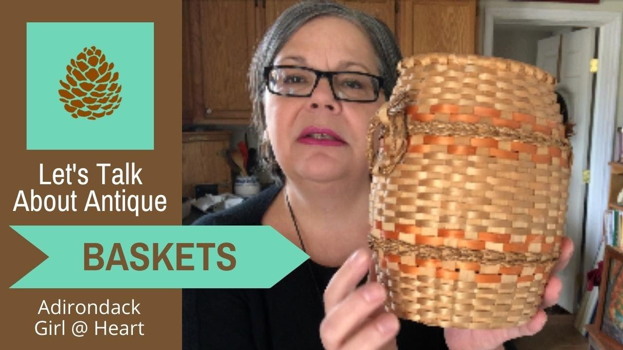 NATIVE AMERICAN BASKETS! 101 Class - NE Woodlands