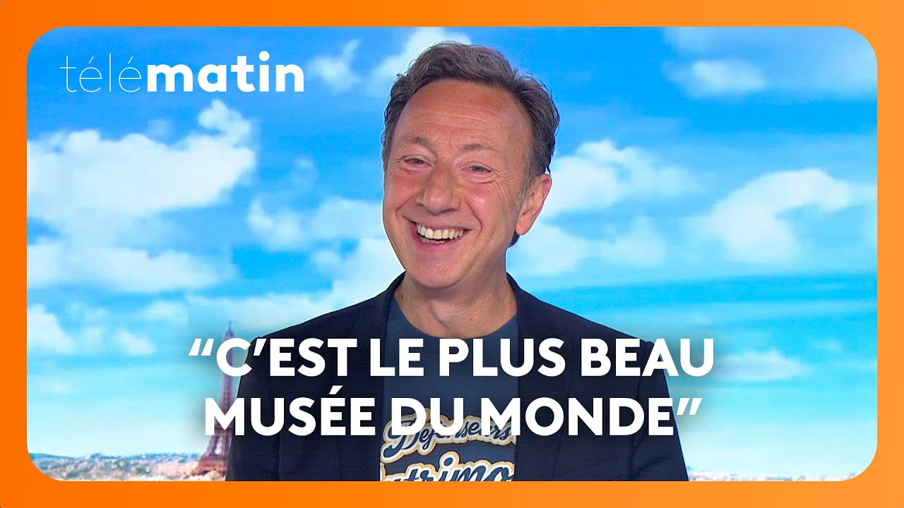 Stéphane Bern rend homme au Louvre dans son nouveau livre