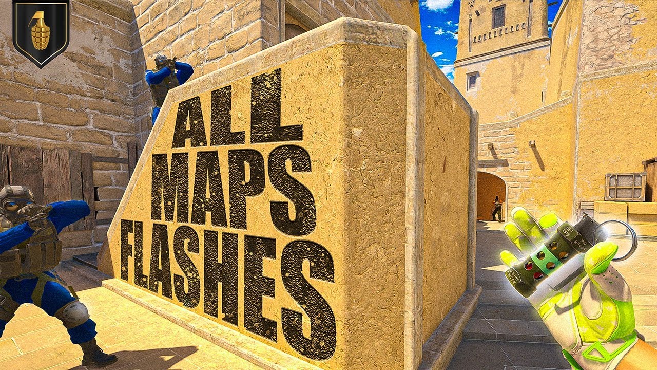 5 OP FLASHES for EVERY CS2 MAP (You MUST Know)