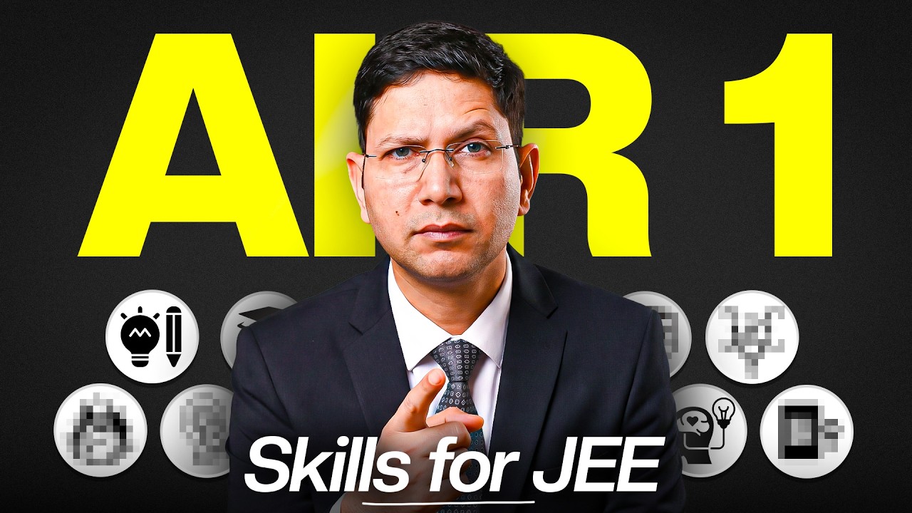 8 Skills That Will Take You to IIT (Not What You Think) | JEE 2027/2028