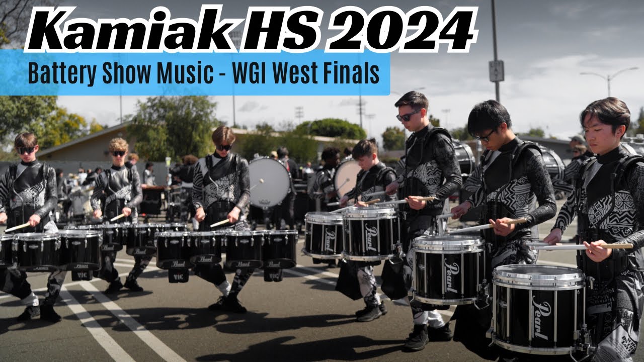Kamiak HS Drumline 2024 Show Music || WGI West Finals
