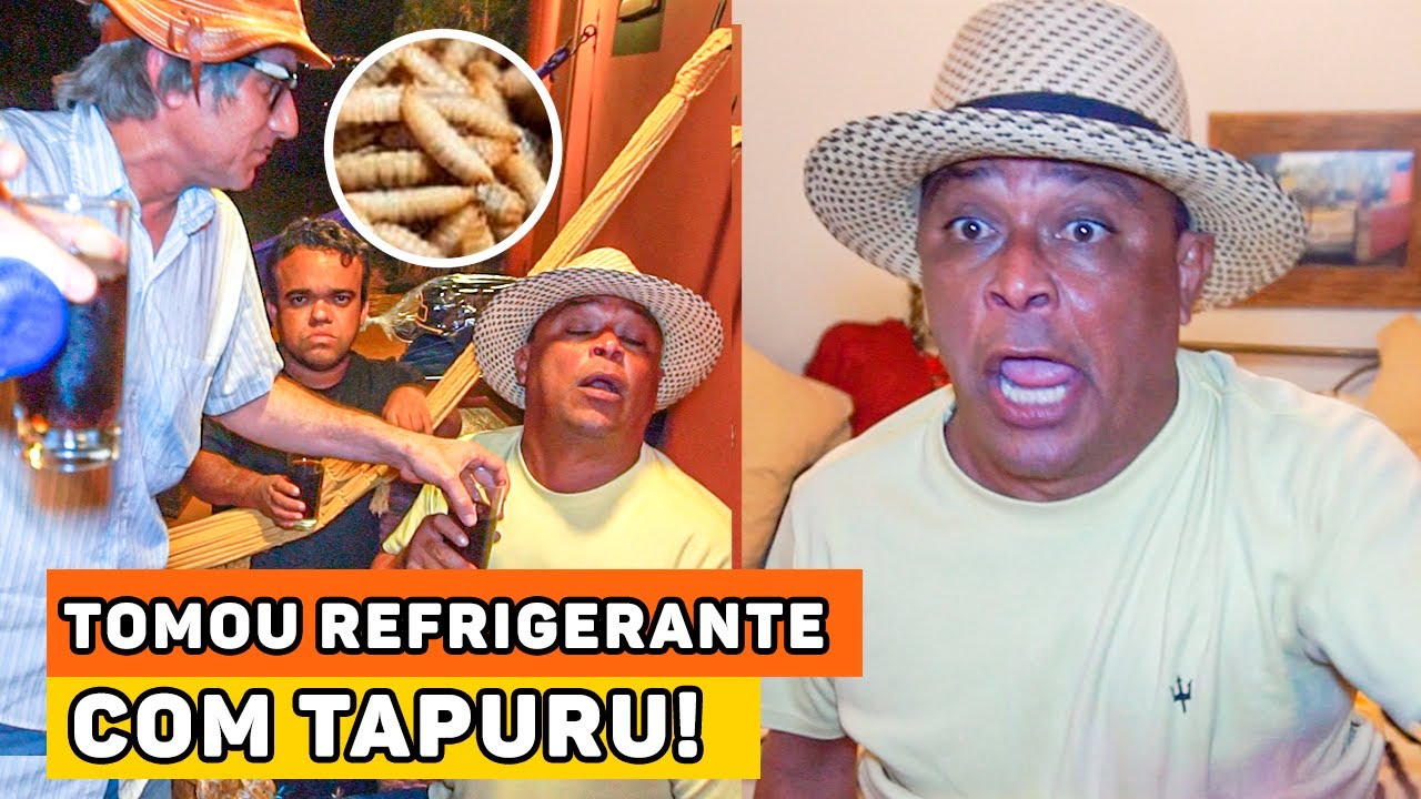 MUÇÃO COLOCOU TAPURU NO REFRI DE PAPO RETO!