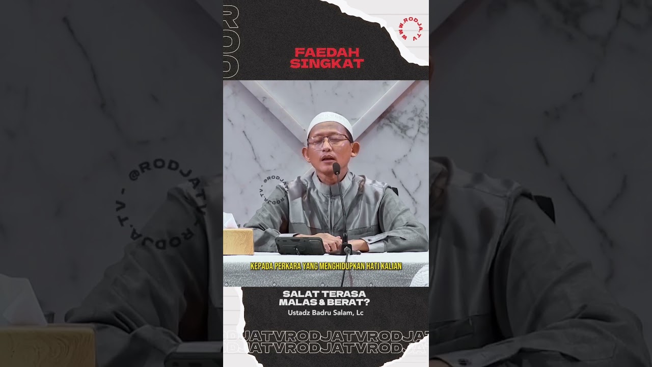 Sholat Terasa Berat? #rodjatv #ceramah #salat #sholat