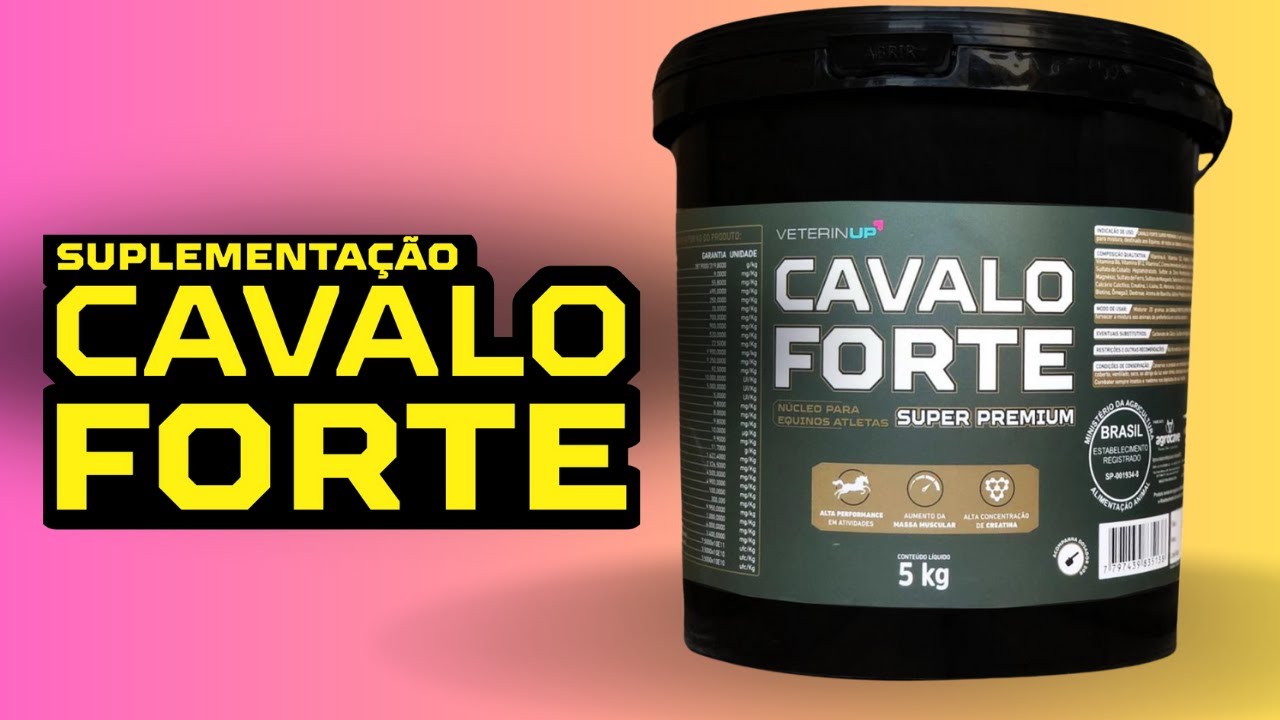 O melhor suplemento do Brasil ❤️@cavaloforteoficial #cavaloforte