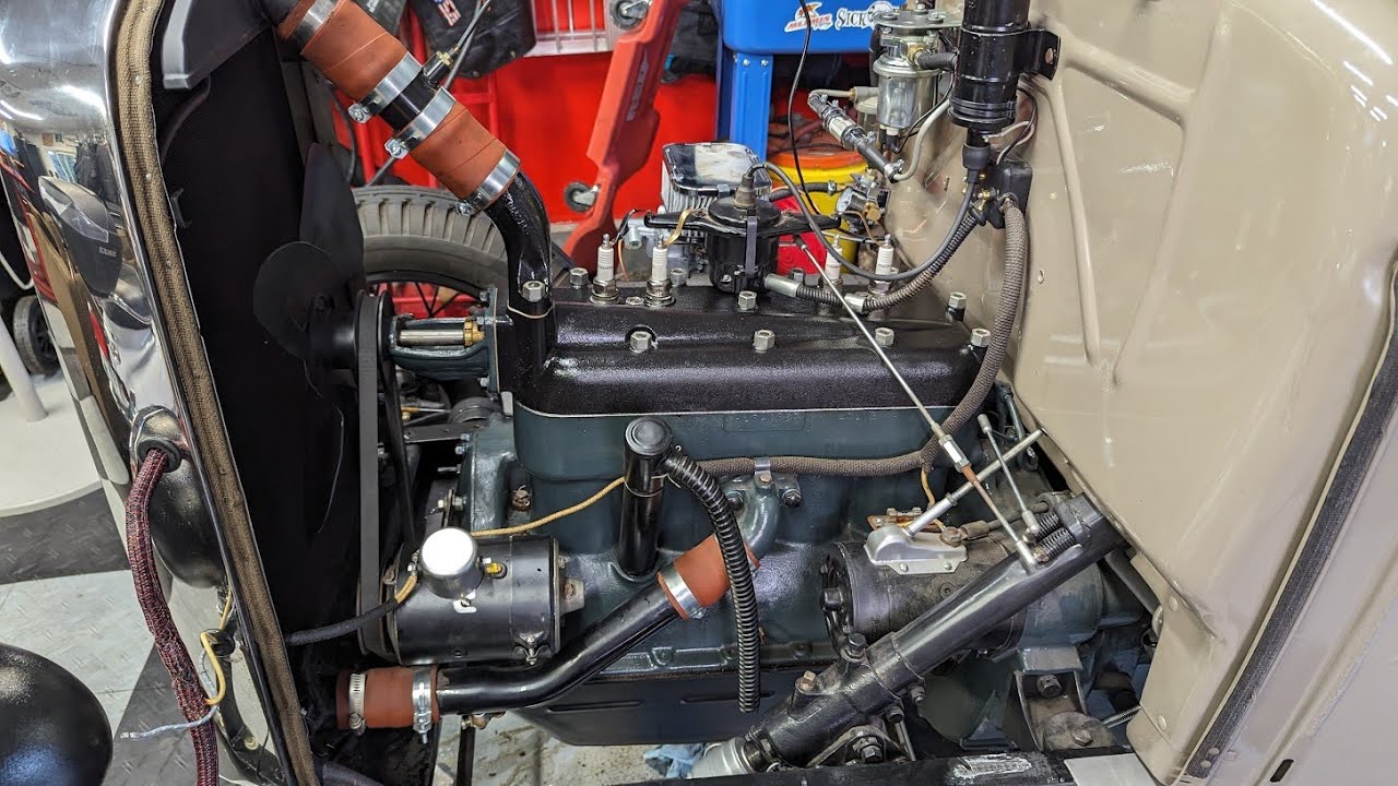 Ford Model A Snyders 6:1 High Compression Cylinder Head Installation How To on 1930 Sport Coupe