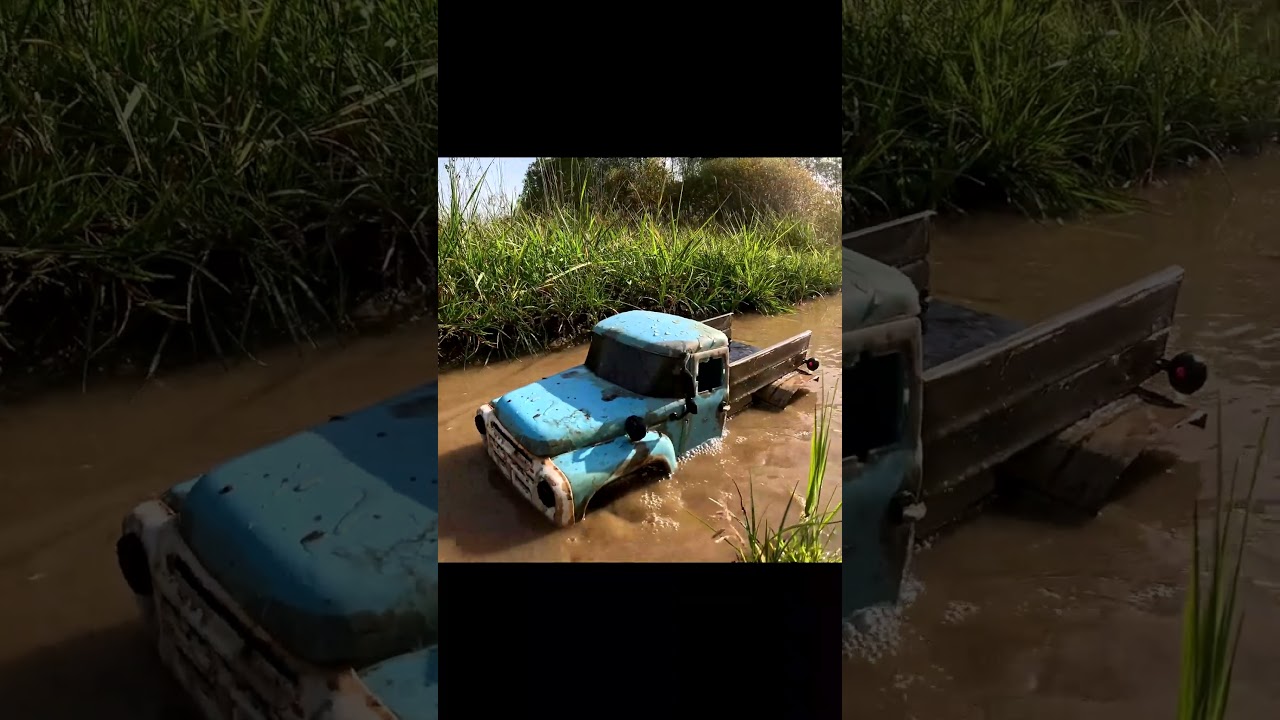 Фонтан из ЗИЛа 😁 #4x4 #rcoffoad #offroad