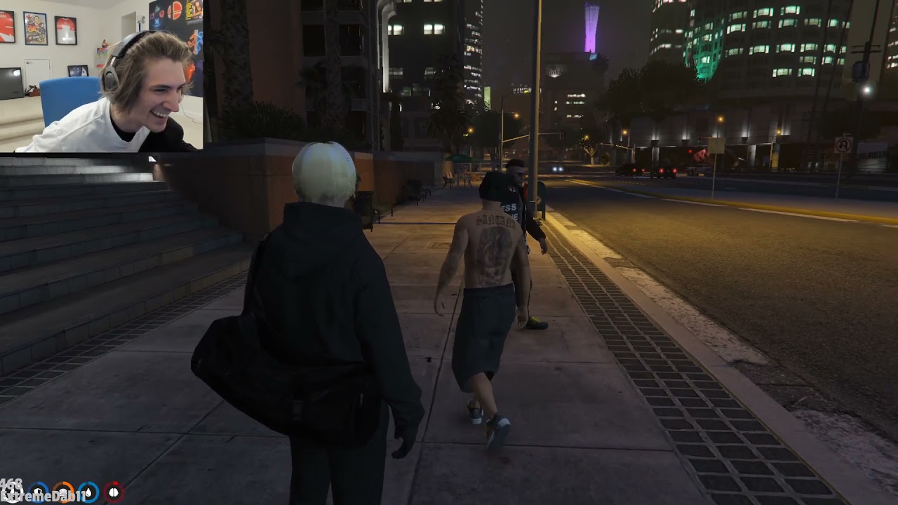 XQC & SPEEDY GET IN A FIGHT WITH AUSTRALIAN (1/2) | GTA 5 RP NoPixel 3.0