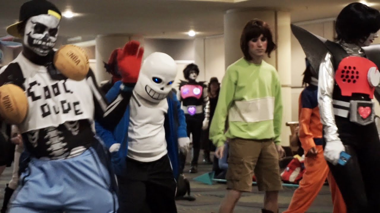 Undertale cosplay at MegaCon 2016