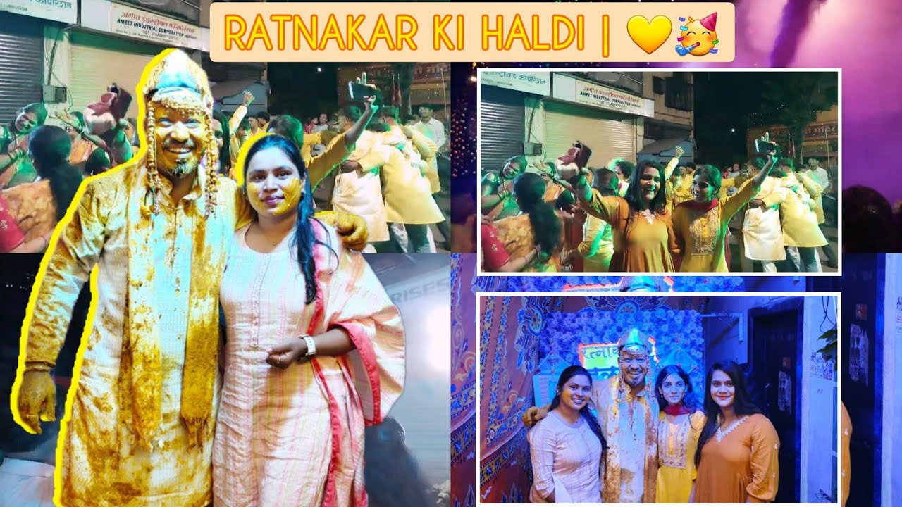 @ratnakarmohanty5148 ki haldi | Full Enjoy|💛💃😜