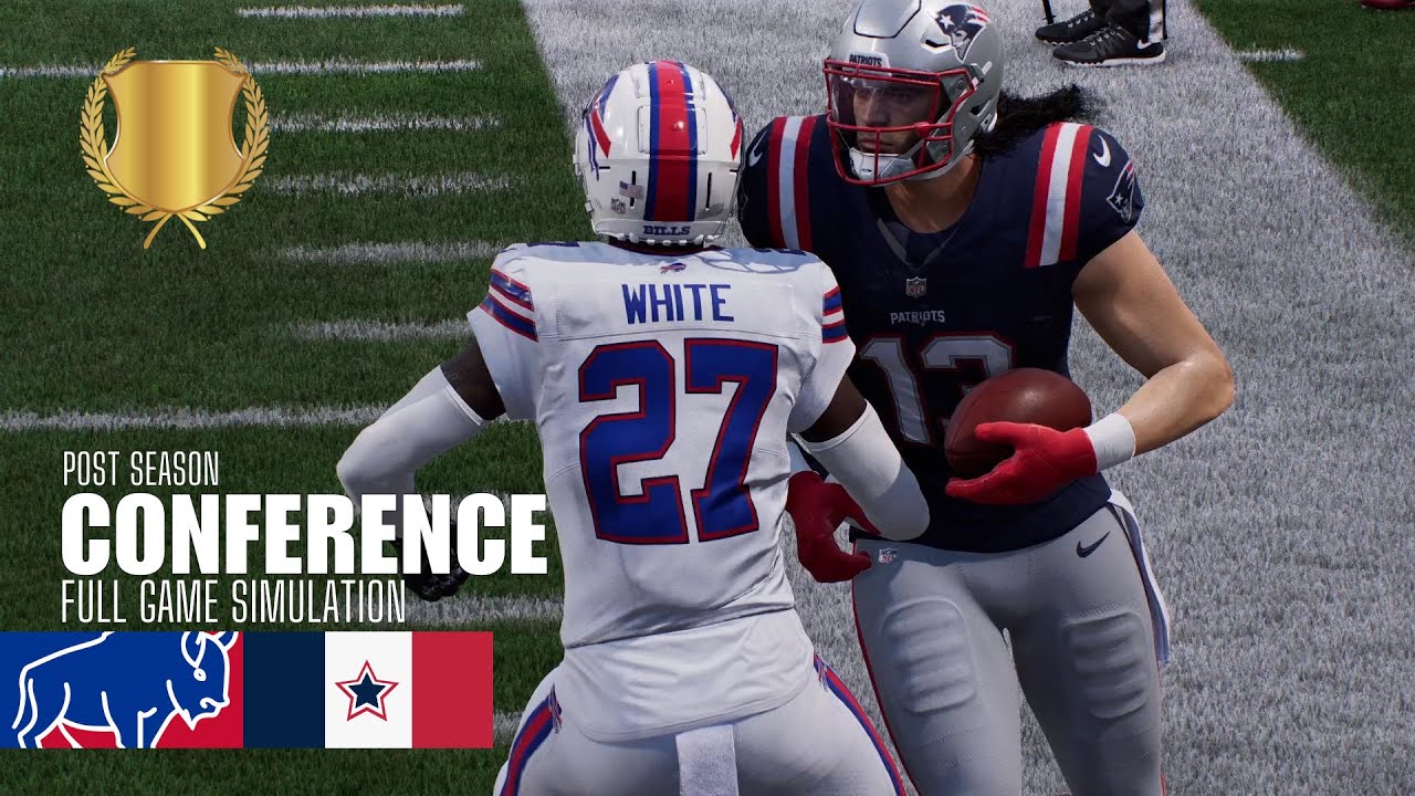 Bills vs. Patriots | 2025-26 AFC Championship | Madden NFL 26 Simulation